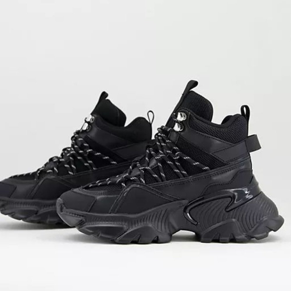 ASOS Black Chunky Sneakers